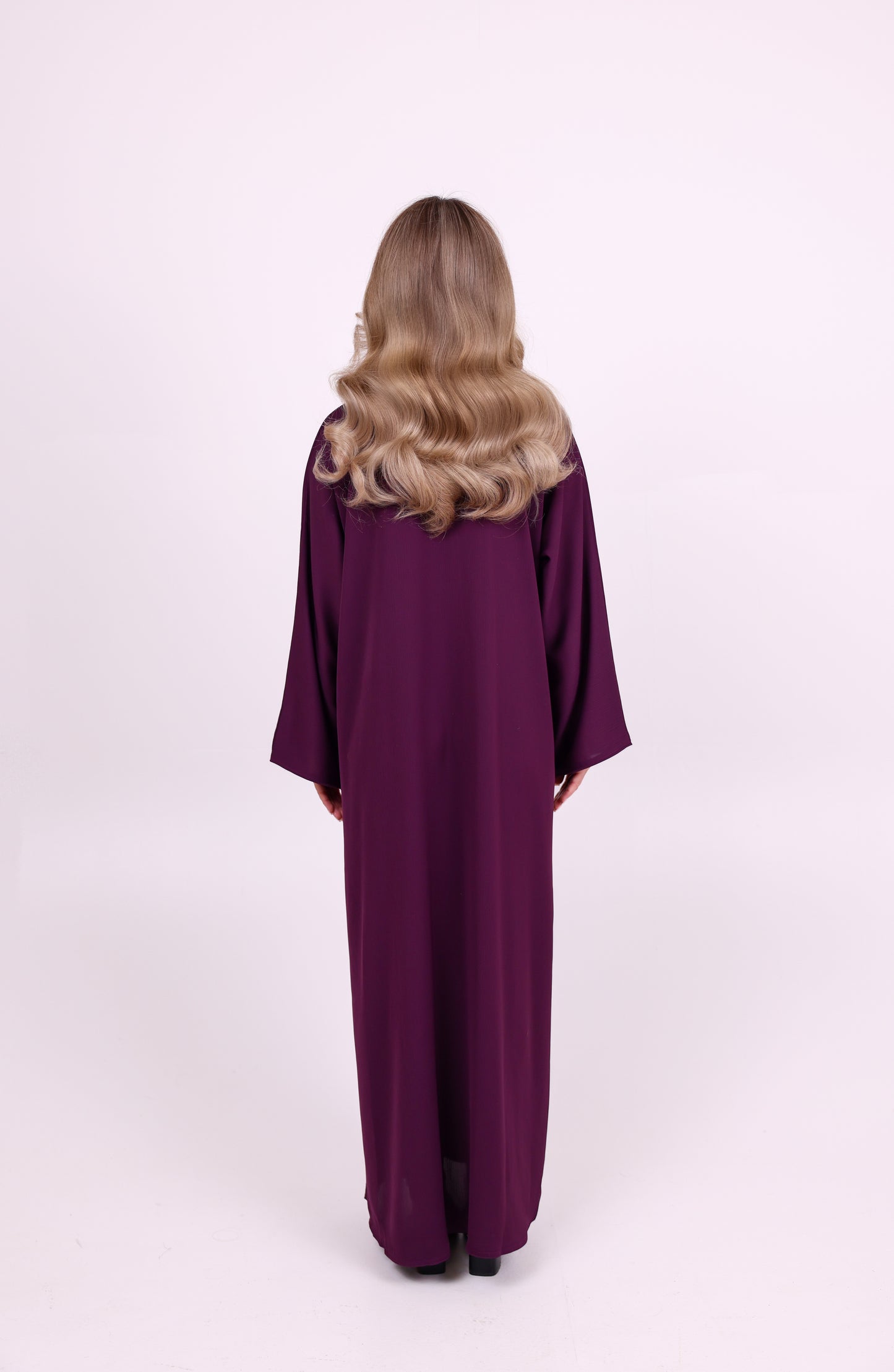 LD ESSENTIAL ABAYA PURPLE