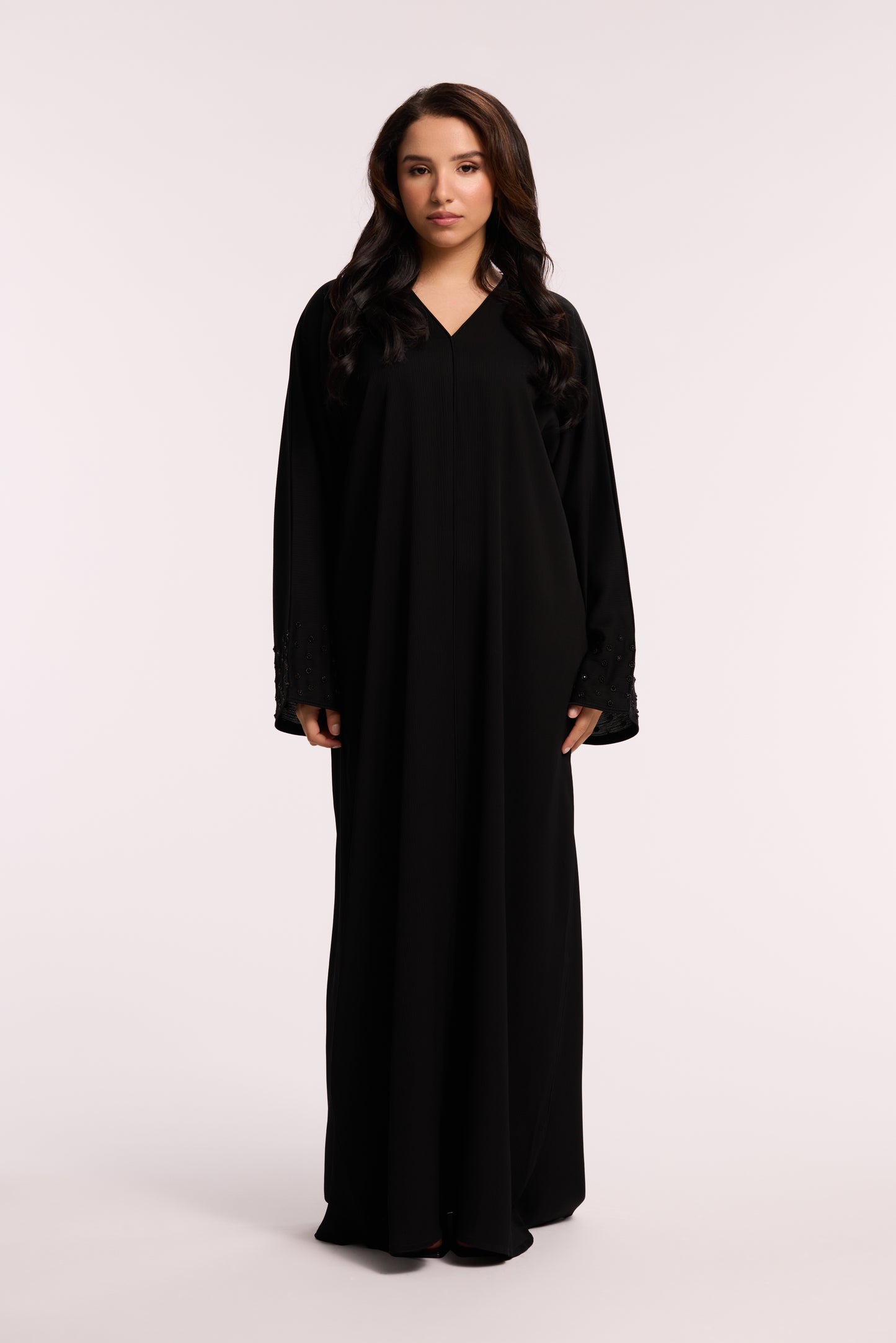 LD ABAYA HATTA - BLACK