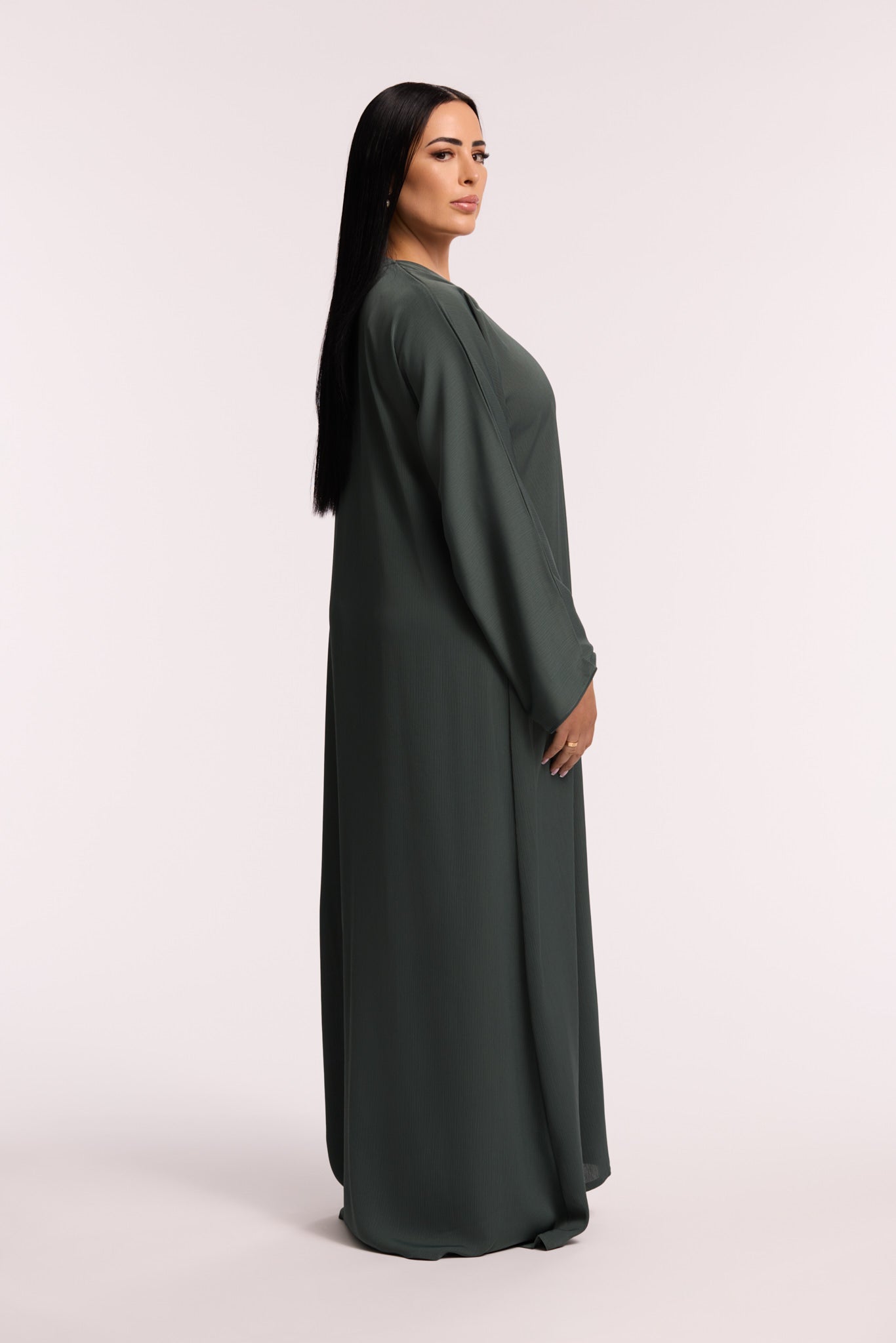 LD ESSENTIAL ABAYA - GREEN