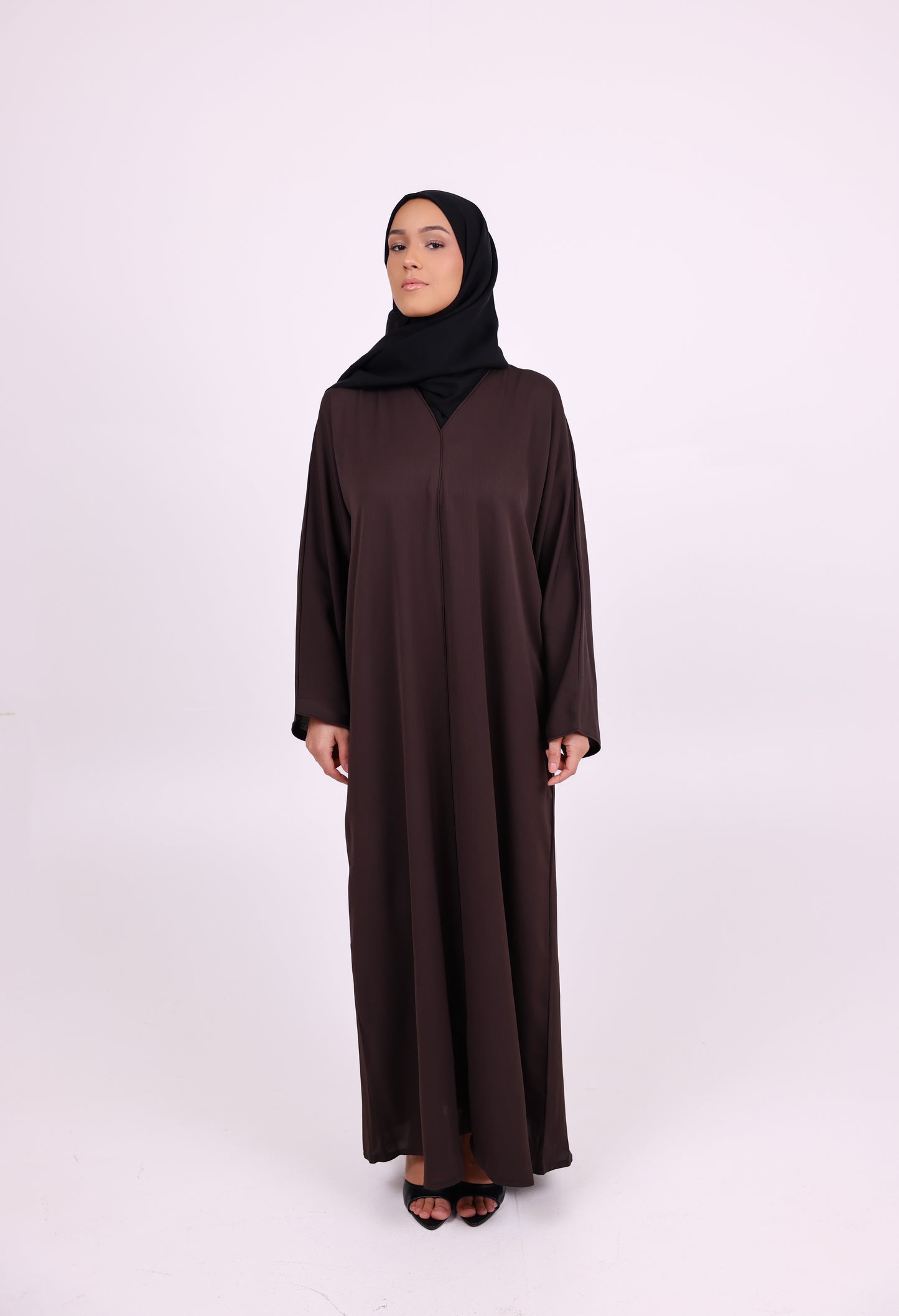 LD ESSENTIAL ABAYA MOCCA BROWN