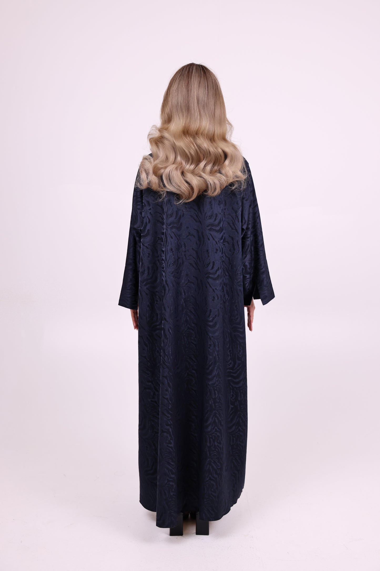 LD ABAYA LAYALI NAVY BLUE 2-PIECE SET