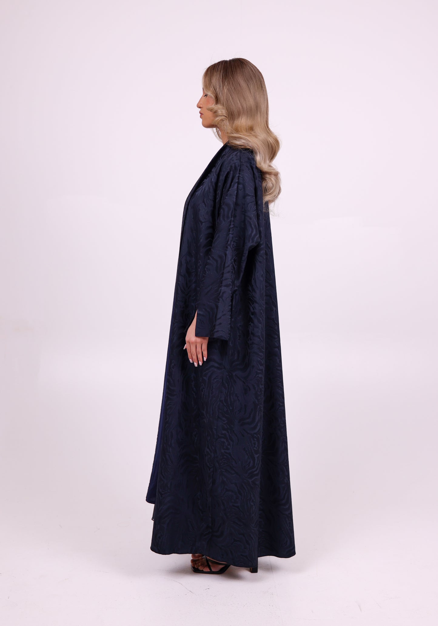 LD ABAYA LAYALI NAVY BLUE 2-PIECE SET