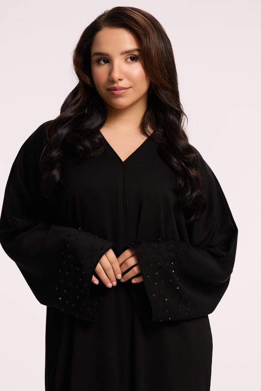 LD ABAYA HATTA - BLACK