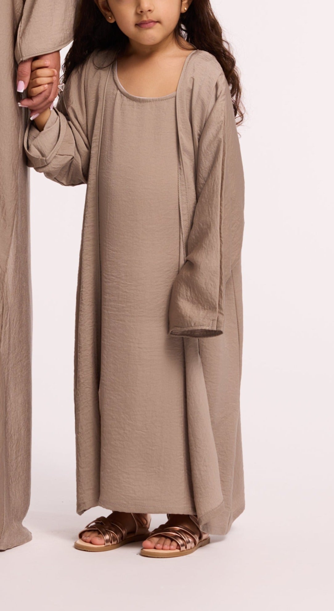 LD LIQUID KIDS ABAYA 2-PIECE SET