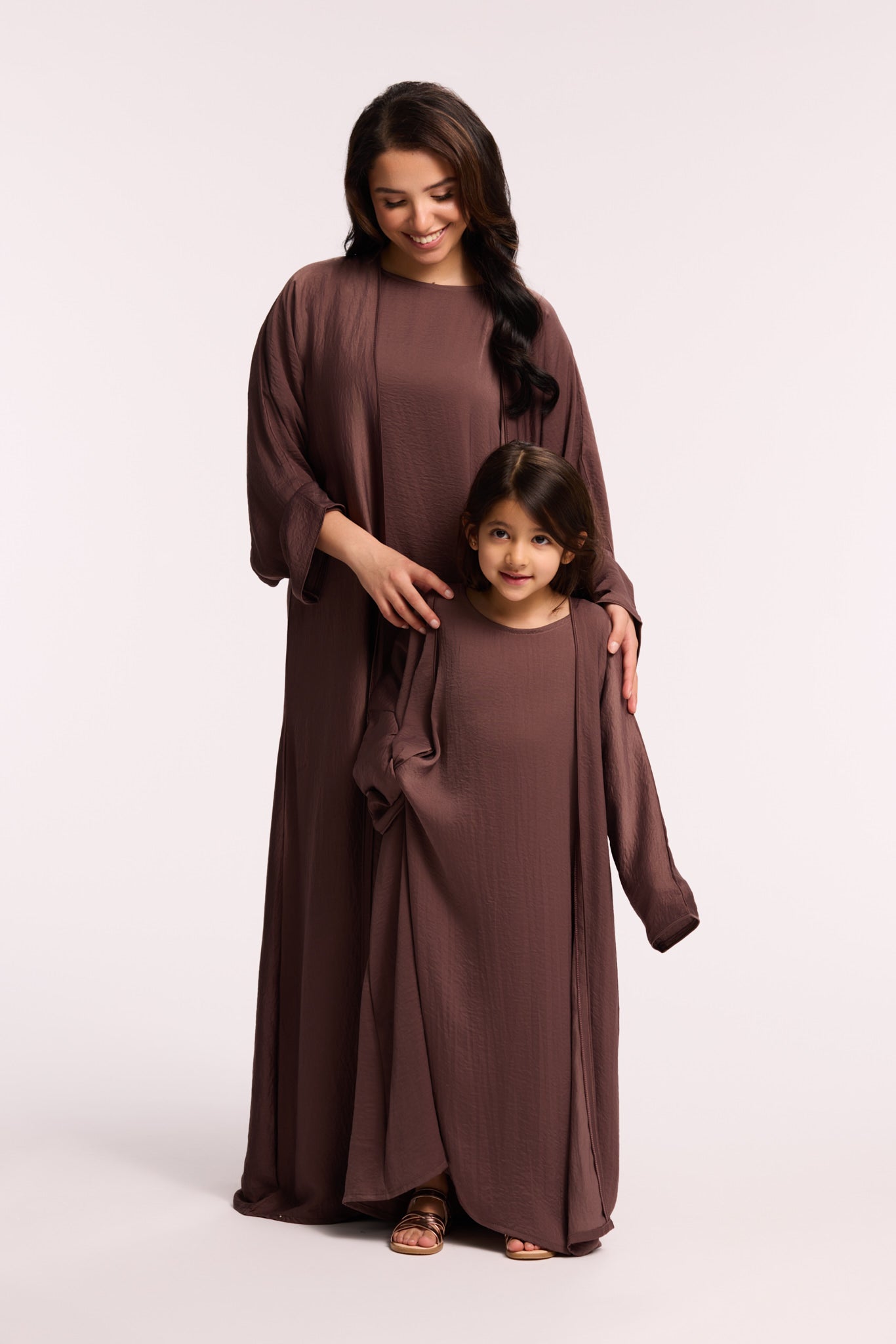 LD LIQUID KIDS ABAYA 2-PIECE SET